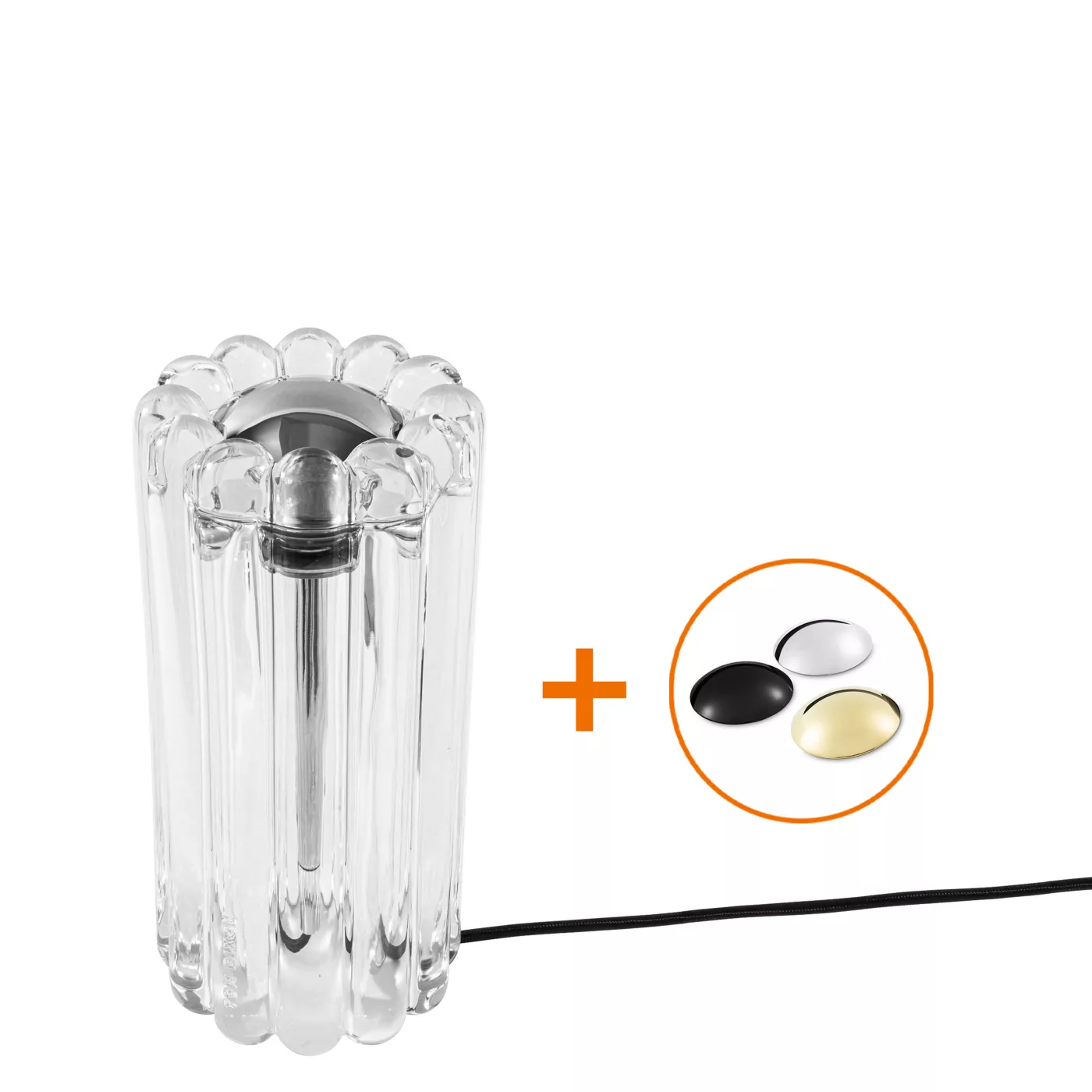 Tom Dixon Press, lámpara de sobremesa LED