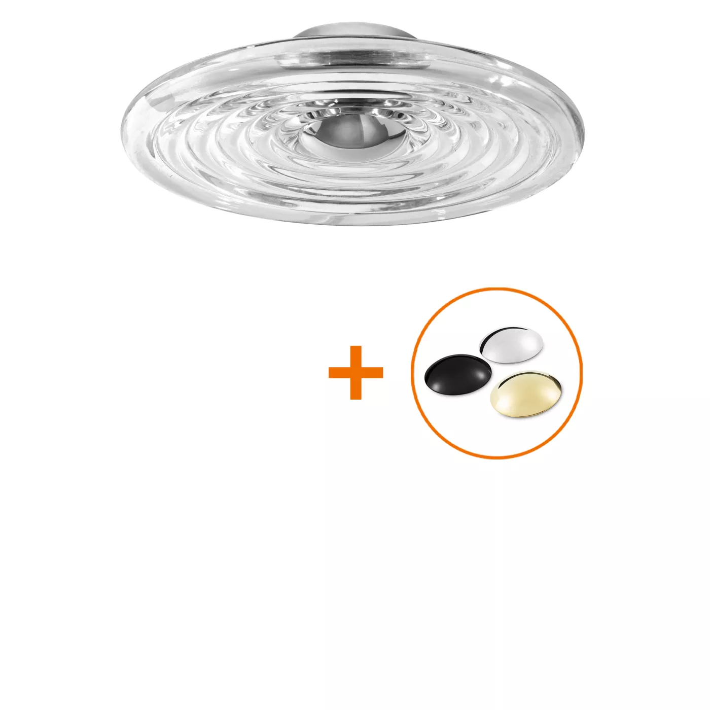 Tom Dixon Press, lámpara de techo/pared LED
