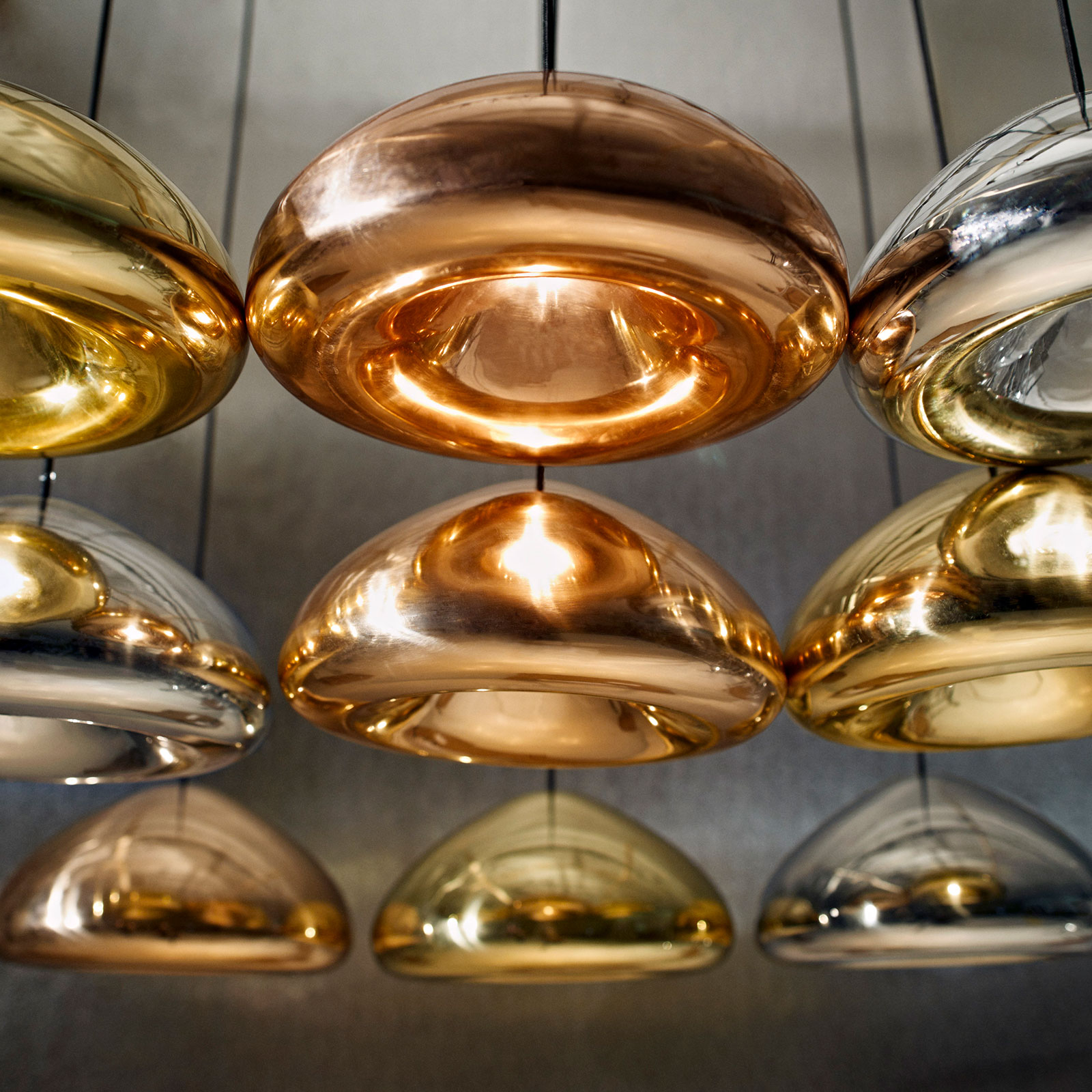 Tom Dixon Void Ø 30 cm – Lámpara colgante led