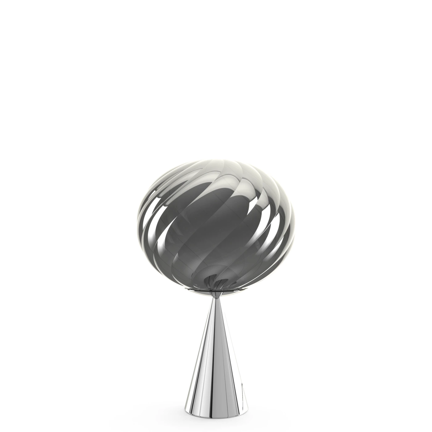 Tom Dixon Whirl Cone Fat, lámpara de sobremesa LED