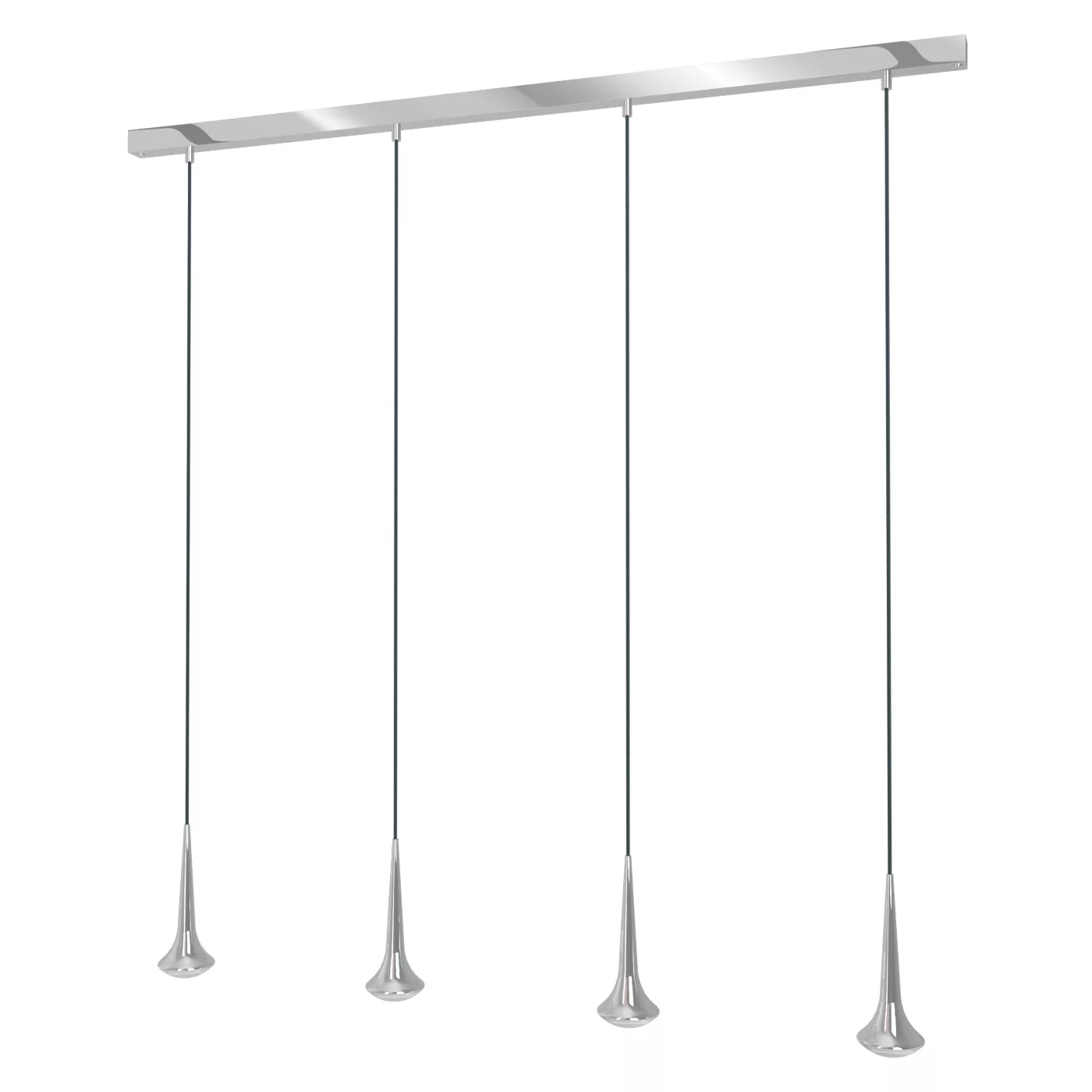 Top Light Look at Me Choice, 4 focos Led – Lámpara de suspensión
