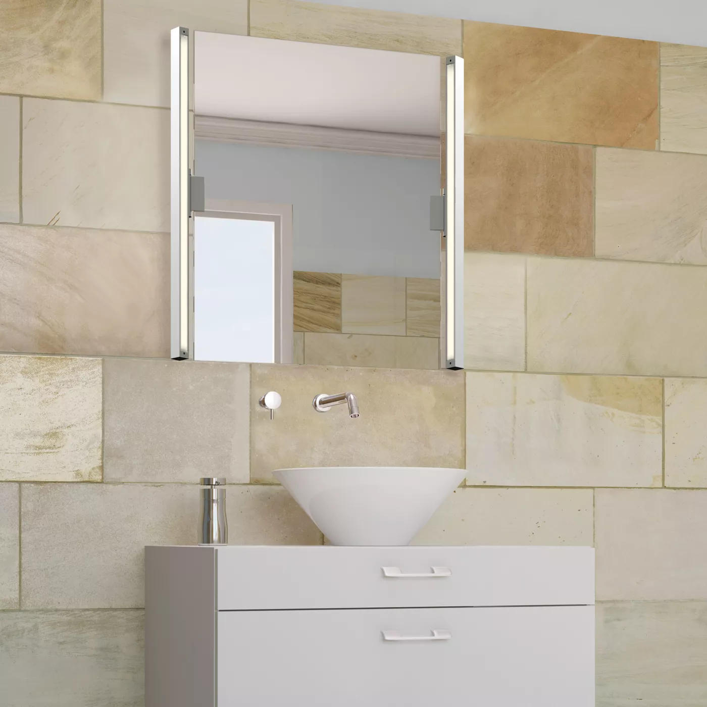 Top Light Only Choice Mirror – Lámpara de pared led — imagen 5