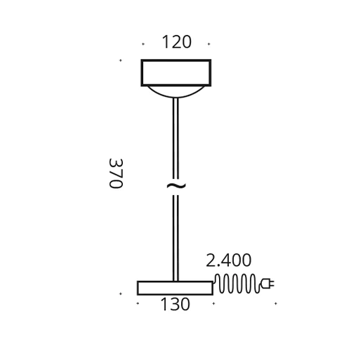 Top Light Puk! 120 Eye Avantgarde – Lámpara de sobremesa led — imagen 3