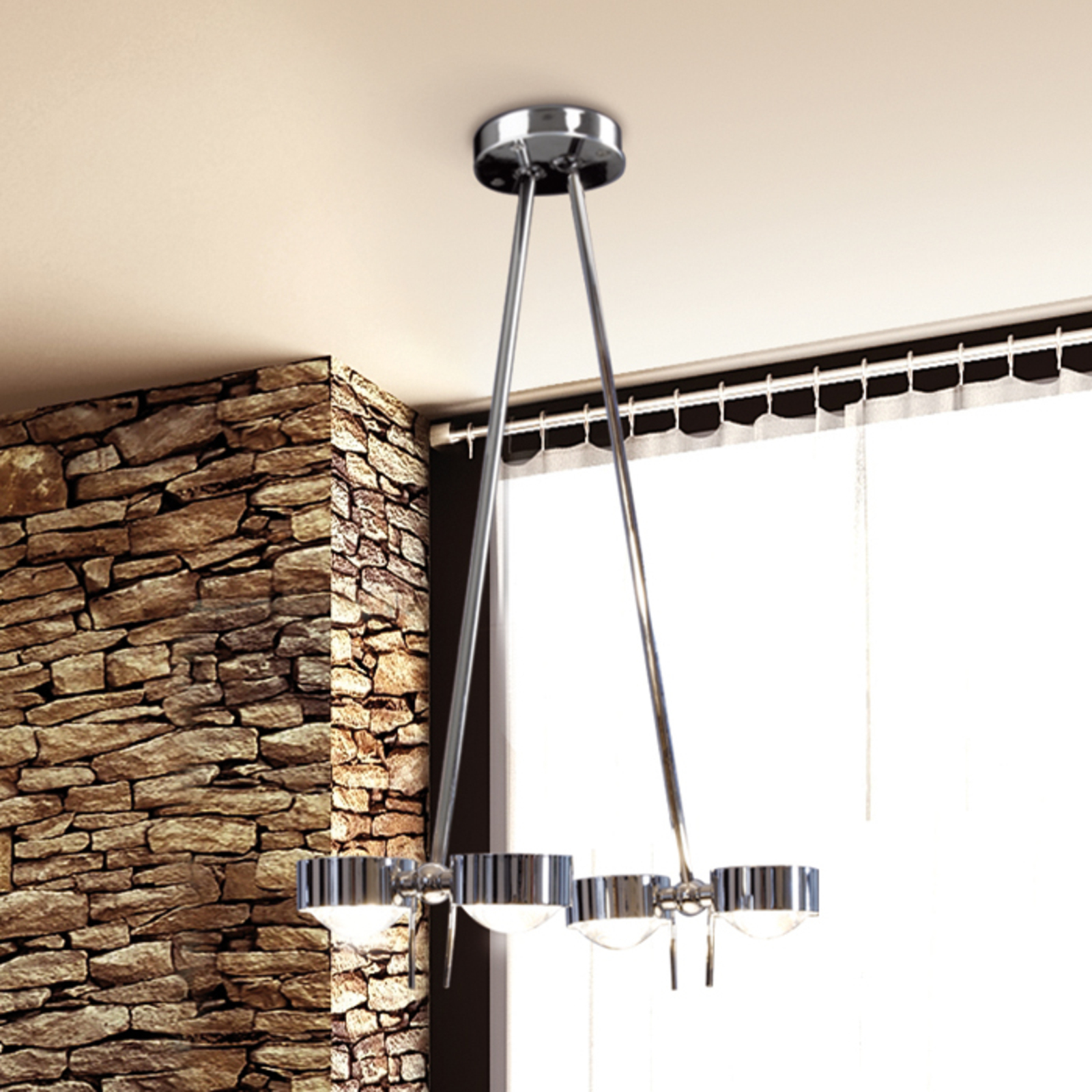 Top Light Puk Ceiling orientable de 4 luces – Plafón — imagen 7