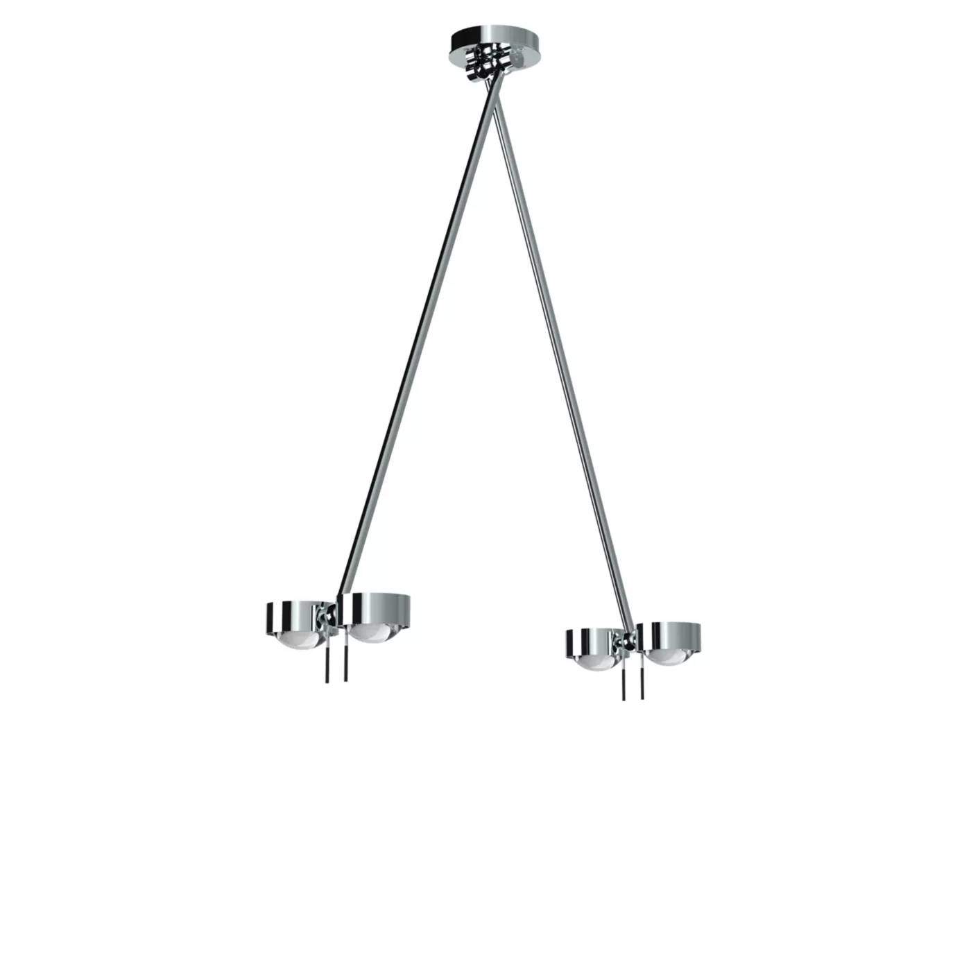 Top Light Puk Ceiling Sister Twin 80 cm Led