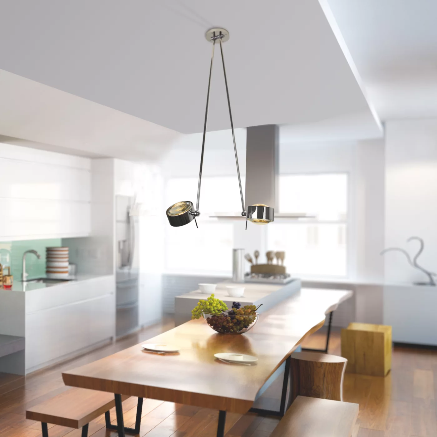 Top Light Puk Maxx Ceiling Sister Single 125 cm Led — imagen 4