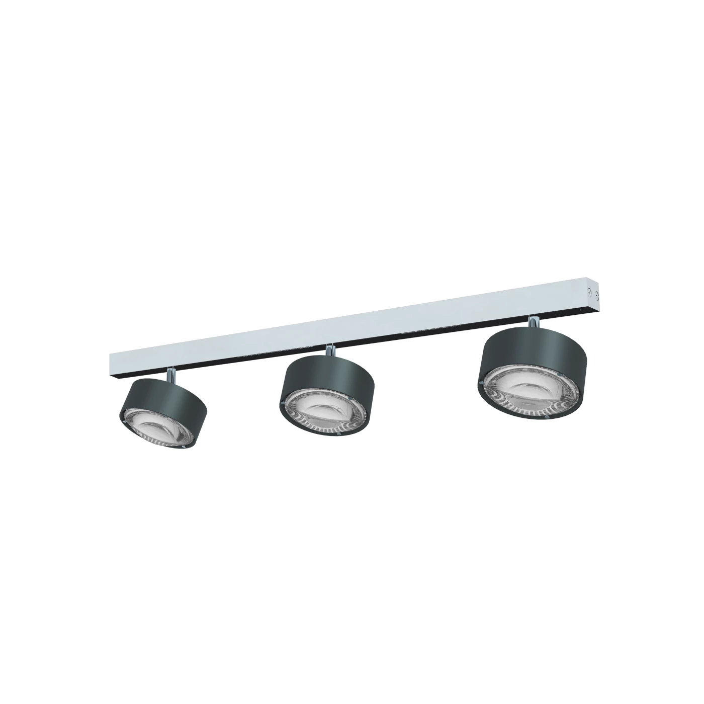 Top Light Puk Maxx Choice Turn, lámpara de techo LED 3 focos