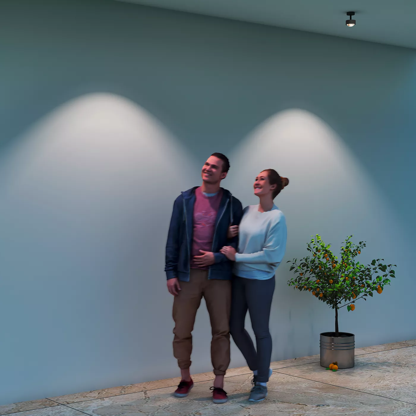 Top Light Puk Turn Outdoor – Lámpara de techo led — imagen 3
