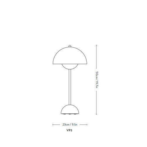 &Tradition Flowerpot VP3 — imagen 3