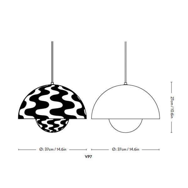 &Tradition Flowerpot VP7 — imagen 3