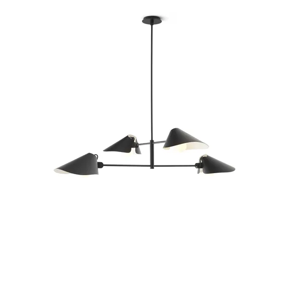&Tradition Bonnet SC92 de Araña Ø100 Negro – Lámpara — imagen 5