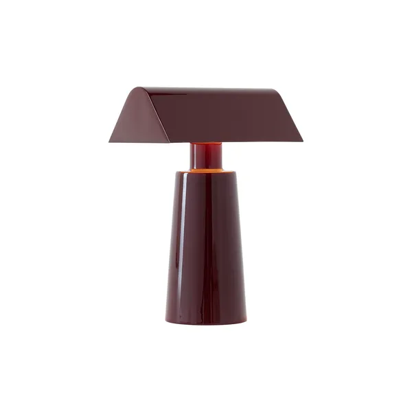 &Tradition Caret MF1 Portátil Burdeos Oscuro – Lámpara de mesa — imagen 2