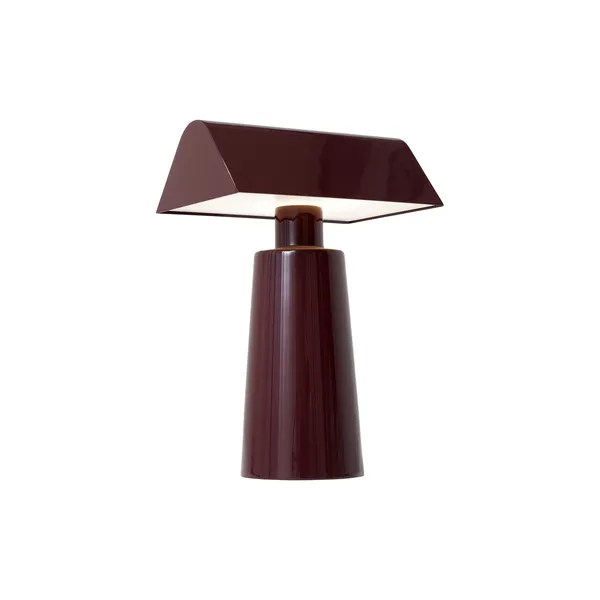 &Tradition Caret MF1 Portátil Burdeos Oscuro – Lámpara de mesa — imagen 3