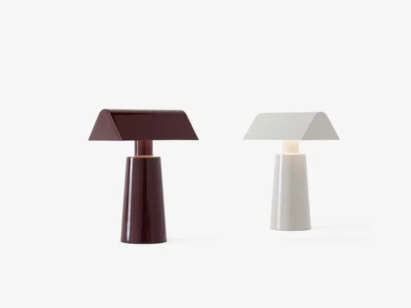 &Tradition Caret MF1 Portátil Burdeos Oscuro – Lámpara de mesa — imagen 7