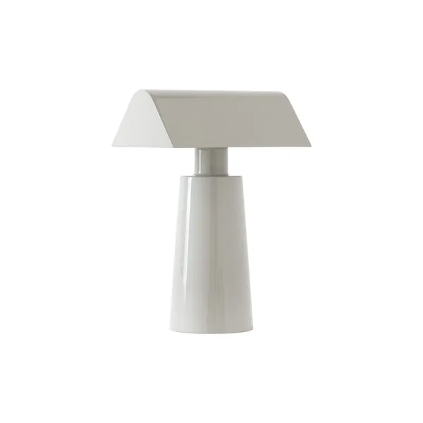 Caret MF1 Lámpara de Mesa Portátil Gris Seda