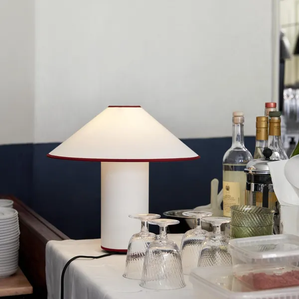 &Tradition Colette ATD6 Blanco/Merlot – Lámpara de mesa — imagen 7