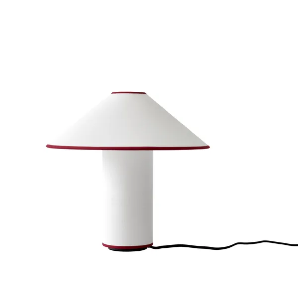 Colette ATD6 Lámpara de Mesa Blanco/Merlot