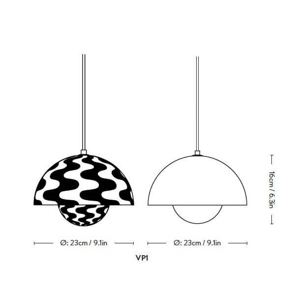 &Tradition Flowerpot VP1 — imagen 3