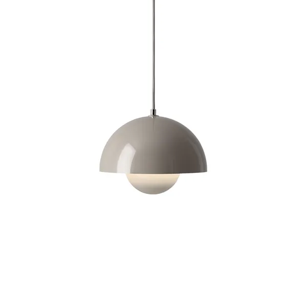 Flowerpot VP1 Lámpara Colgante Beige/Gris