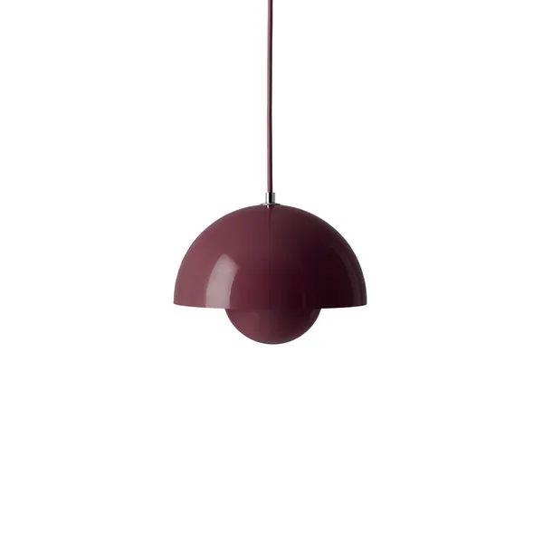 &Tradition Flowerpot VP1 Morado Oscuro – Lámpara colgante — imagen 6