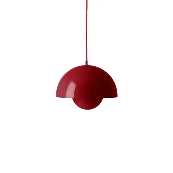 &Tradition Flowerpot VP1 Vermilion Rojo – Lámpara colgante — imagen 6
