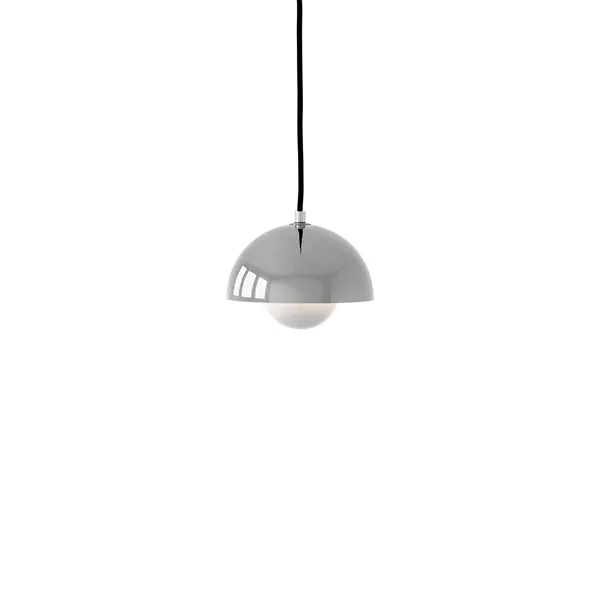 Flowerpot VP10 Lámpara Colgante Cromo