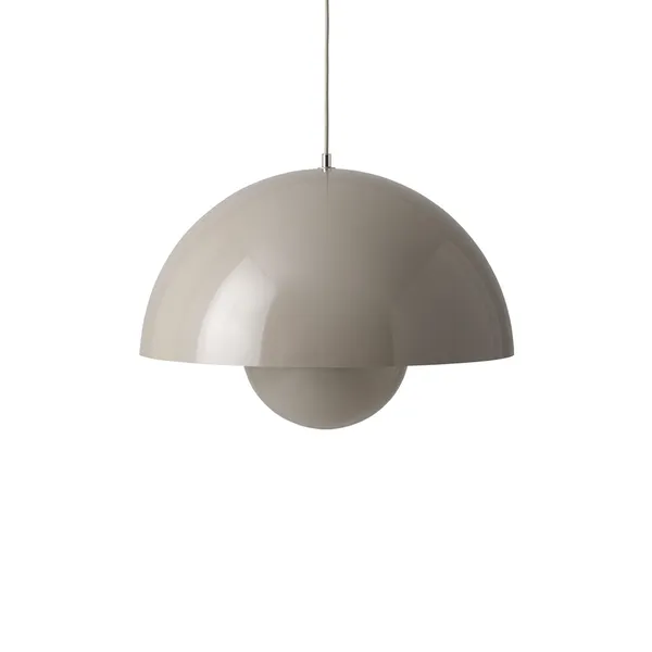 Flowerpot VP2 Lámpara Colgante Gris/Beige