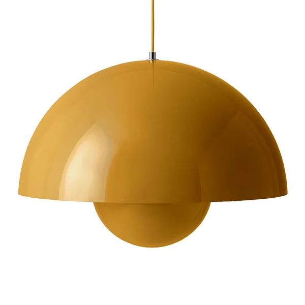 Flowerpot VP2 Lámpara colgante Mustard