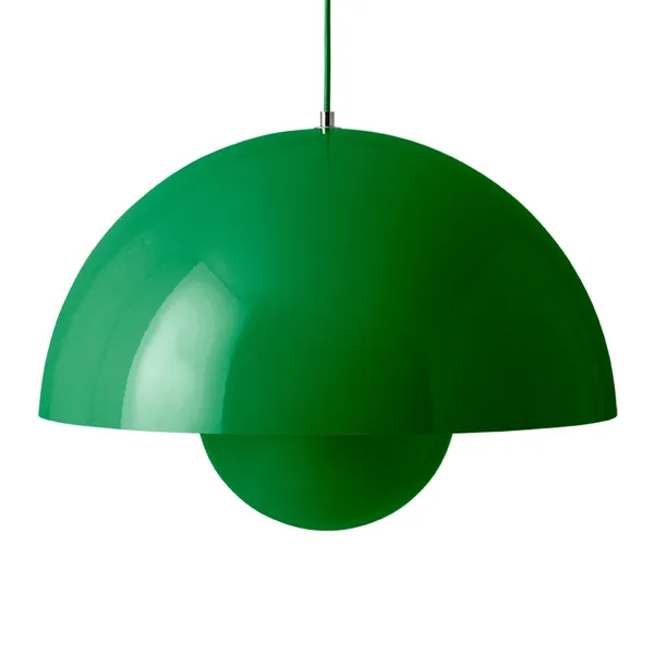 Flowerpot VP2 Lámpara colgante Signal Green