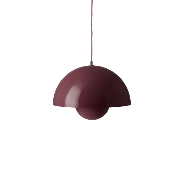 &Tradition Flowerpot VP7 Morado Oscuro – Lámpara colgante — imagen 6
