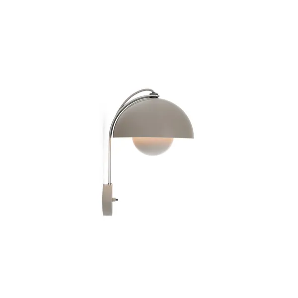 &Tradition Flowerpot VP8 Gris Beige – Lámpara de pared — imagen 3