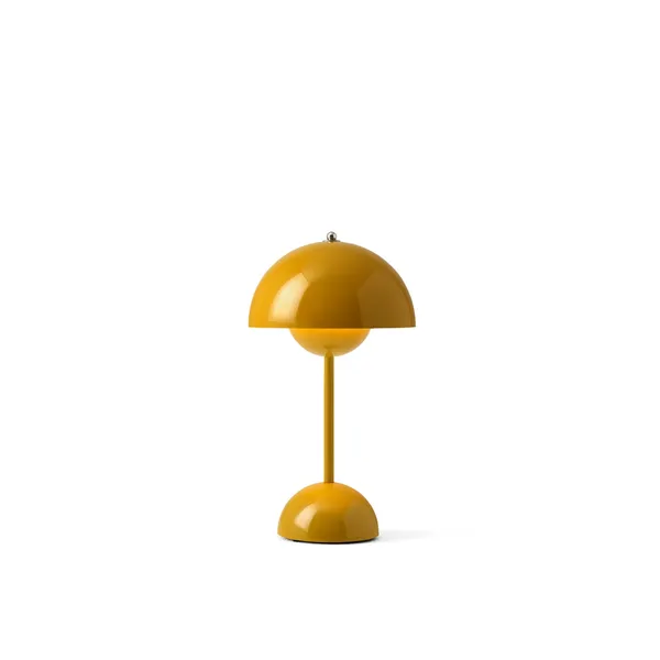 &Tradition Flowerpot VP9 Portátil Amarillo Mostaza – Lámpara