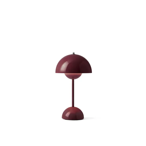 Flowerpot VP9 Lámpara Portátil Ciruela Oscura