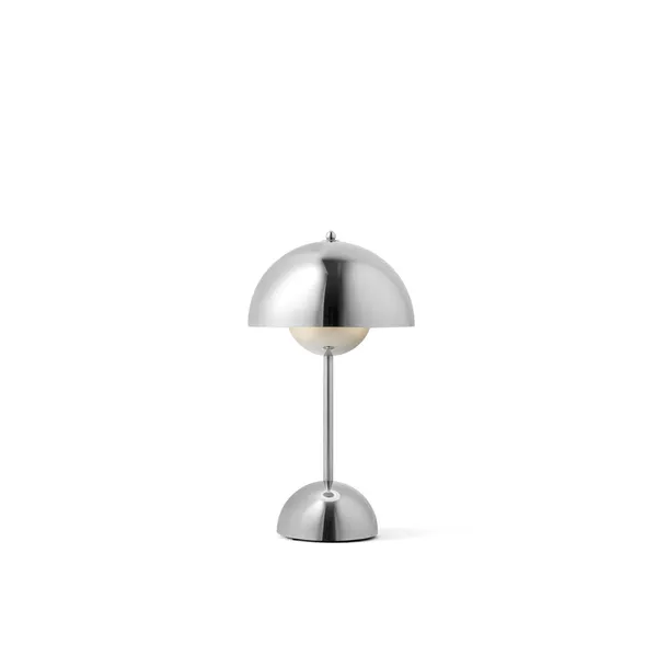 Flowerpot VP9 Lámpara Portátil Cromo
