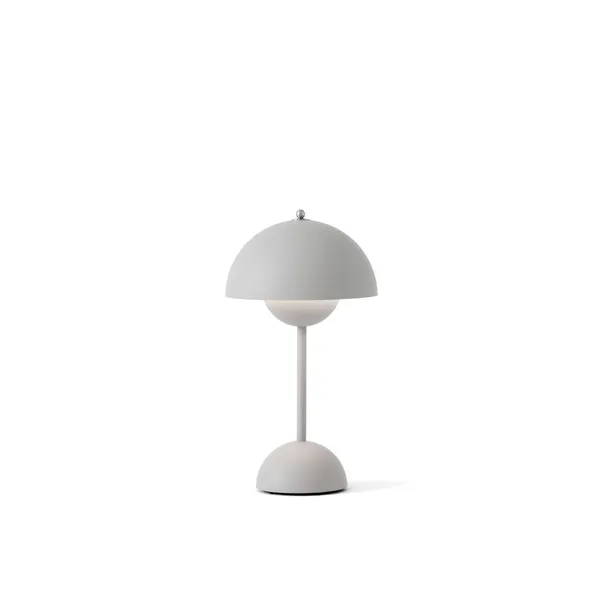 Flowerpot VP9 Lámpara Portátil Gris Mate