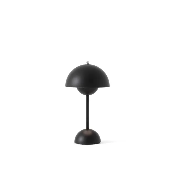 Flowerpot VP9 Lámpara Portátil Mate Negro