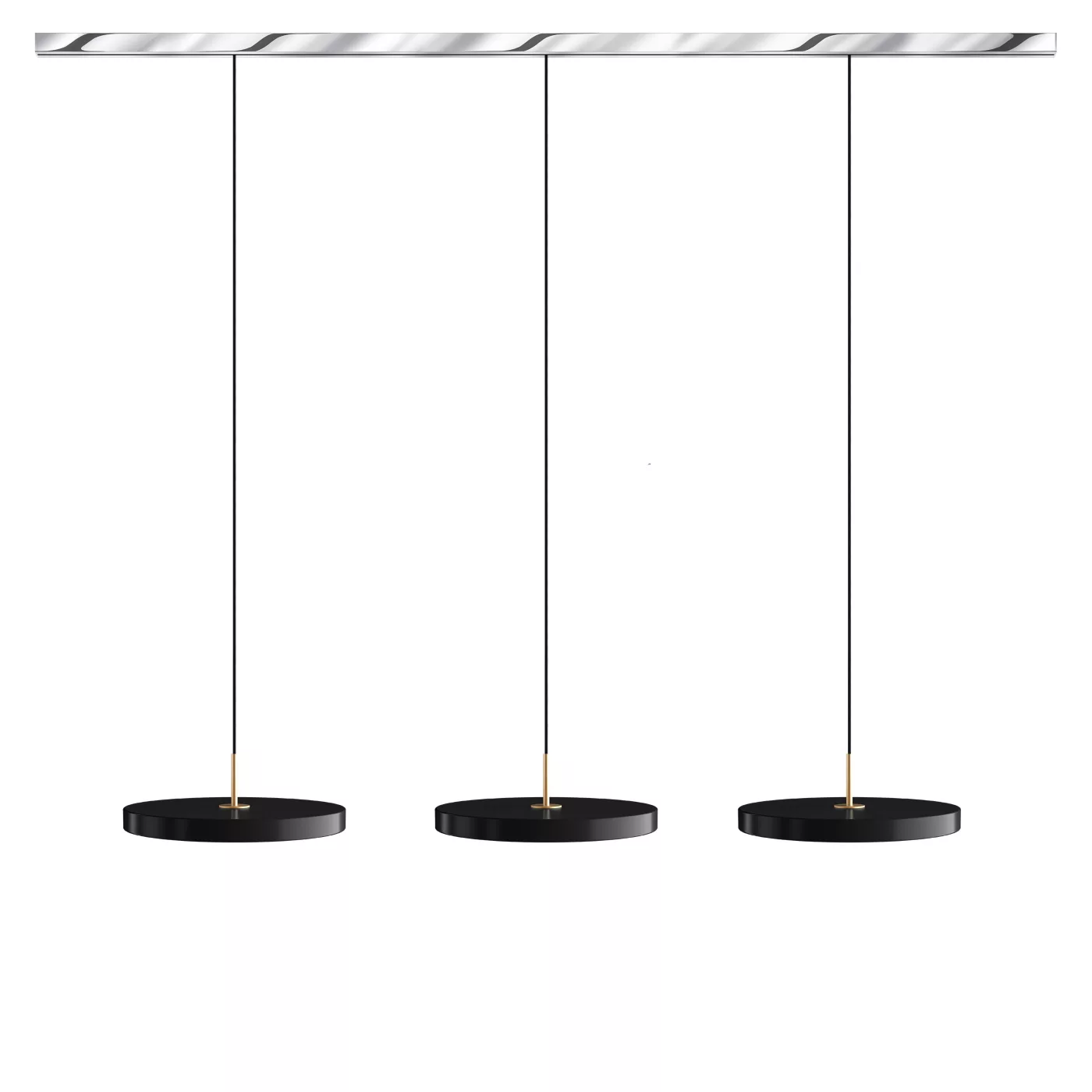 Umage Asteria, lámpara de suspensión LED 3 focos