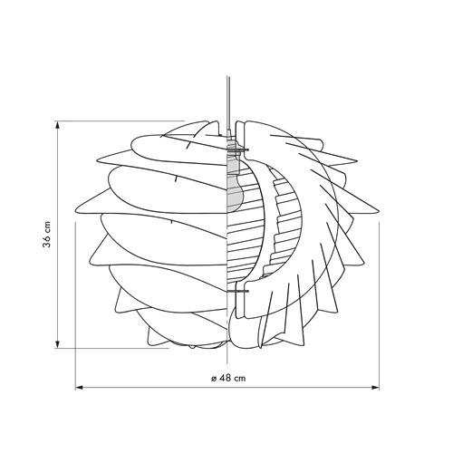 Umage Carmina, pantalla de – Lámpara — imagen 3