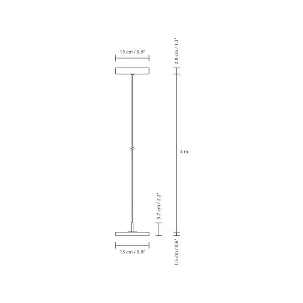 Umage Colgante Asteria Micro Petróleo/Tapa de Acero – Lámpara colgante — imagen 7