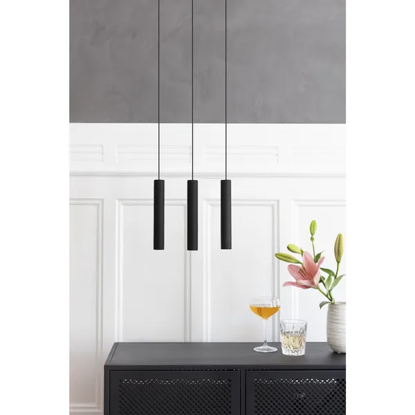 Umage Colgante de 3 Campanas Chimes en Roble Negro — imagen 4