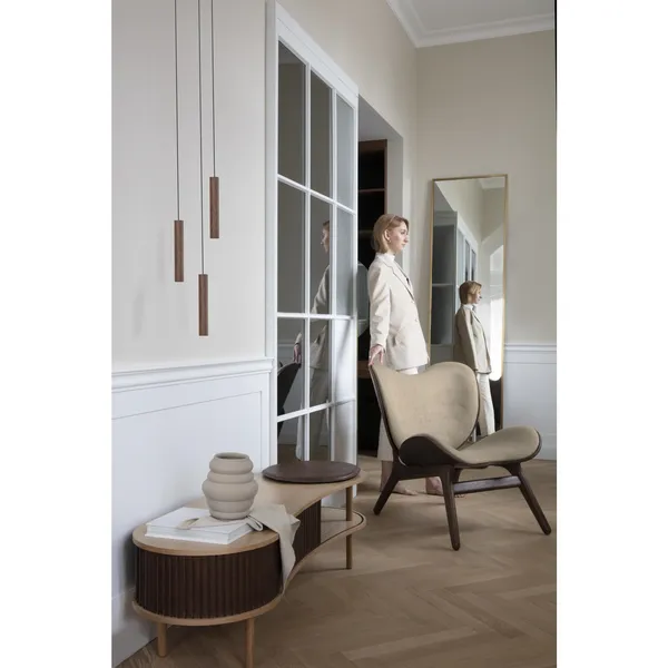 Umage Colgante de 3 Campanas Chimes en Roble Oscuro — imagen 4