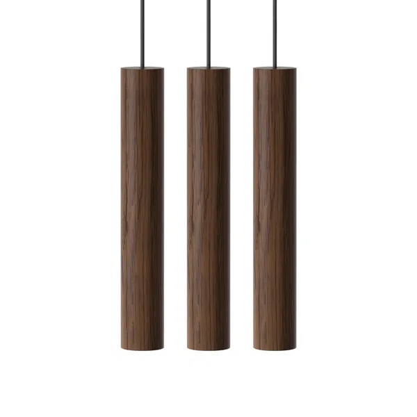 Umage Colgante de 3 Campanas Chimes en Roble Oscuro