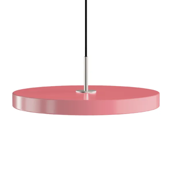 Umage Colgante Mediano Asteria Plus en Rosa/acero – Lámpara colgante