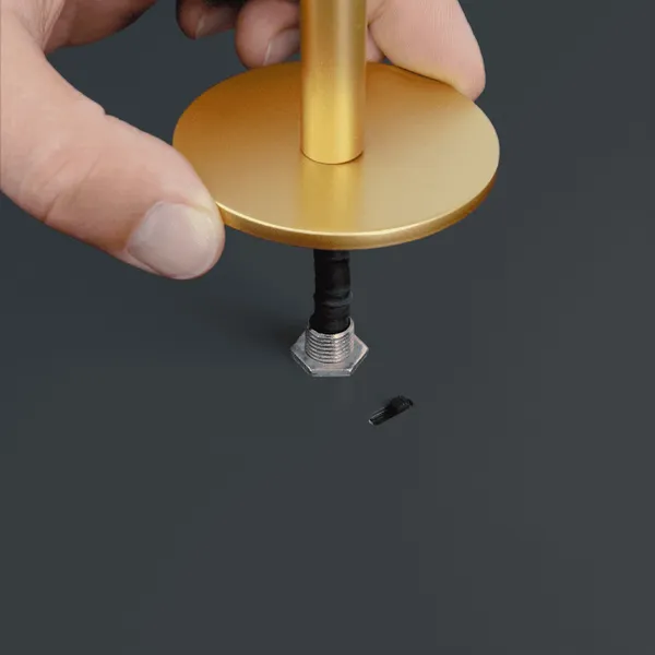 Umage Colgante Mediano Asteria Plus Gris colgante/Latón – Lámpara — imagen 2