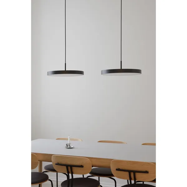 Umage Colgante Mediano Asteria Plus Gris colgante/Negro – Lámpara — imagen 5