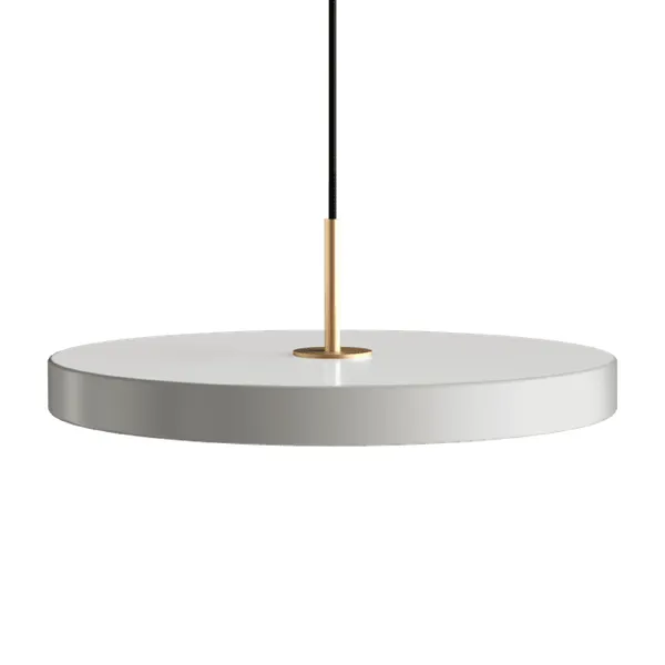 Colgante Mediano Asteria Plus Lámpara Colgante Mist/ Latón