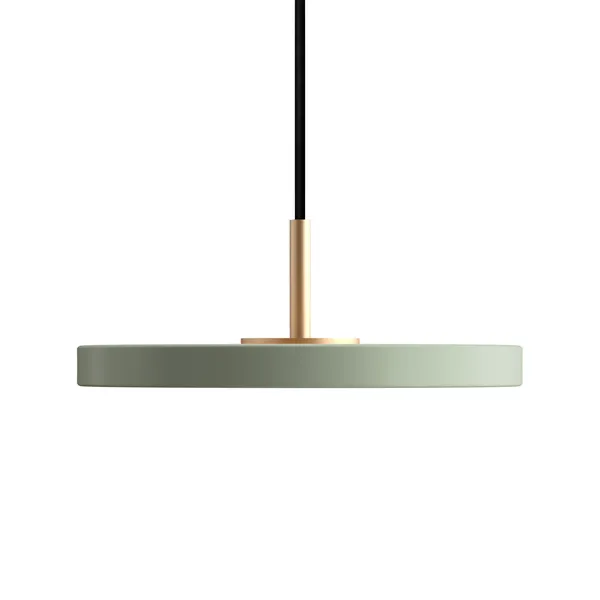 Colgante Micro Asteria Lámpara Colgante Verde Aceituna