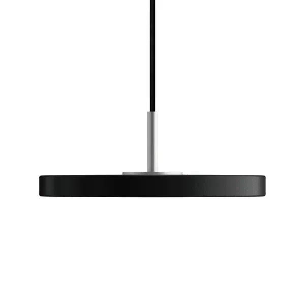 Umage Colgante Micro Asteria Negro/tapa de Acero – Lámpara colgante — imagen 2