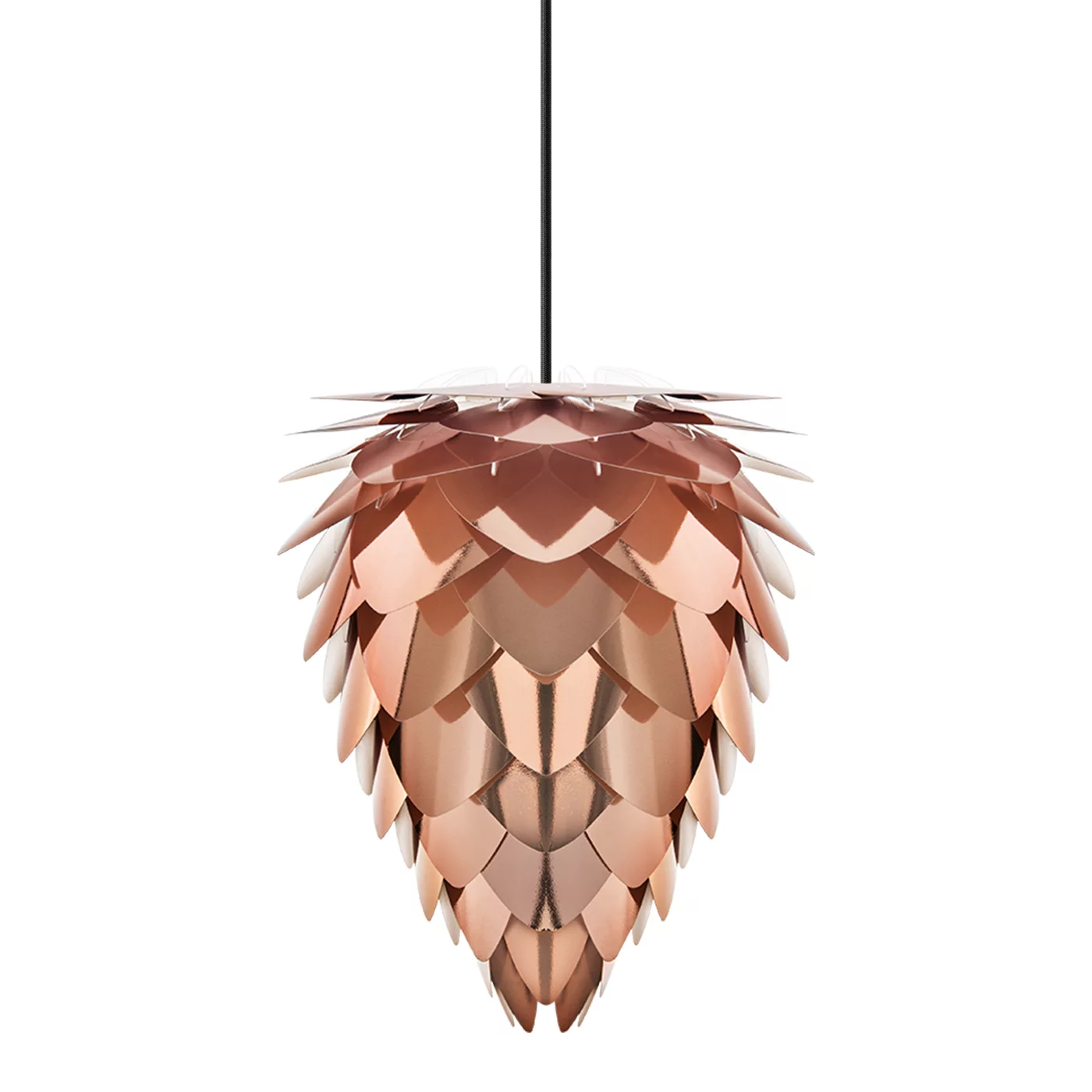 Umage Conia, cobre/cable negro - 45 cm – Lámpara de suspensión — imagen 2