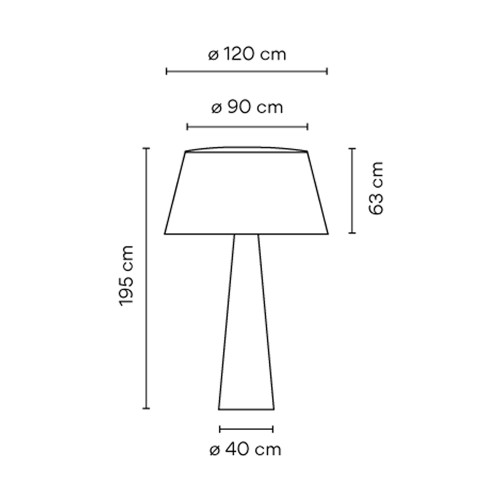 Vibia Wind 4062 – Lámpara de pie — imagen 4